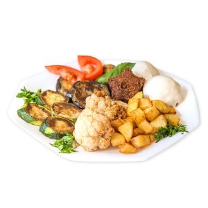 Gegrillte Gemüse Teller - Libanesisch - Vegan